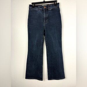 Madewell Dark Blue high waist Flare Jeans size 28